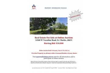 14560 W Townline Real Estate for Sale Online Auction